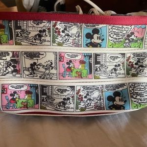 Harvey’s Mickey Mouse/ Disney seatbelt clutch. Never used comic strip pattern.